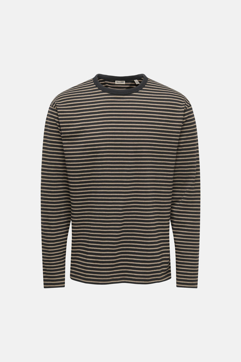 T-shirt met lange mouwen - bruin