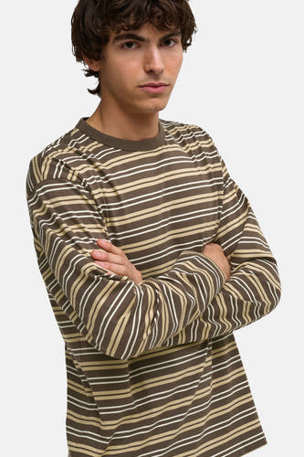 T-shirt (lange mouwen) bruin - ONLY & SONS®
