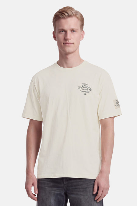 T-shirt met korte mouwen - ecru
