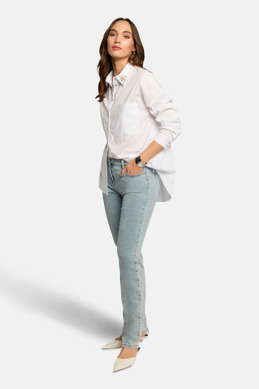 Jeans - light blue denim - Morgan De Toi
