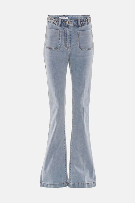 Morgan Flared Jeans - denim bleach/gebleekt denim/bleached denim Morgan Flared Jeans - denim bleach/gebleekt denim/bleached denim