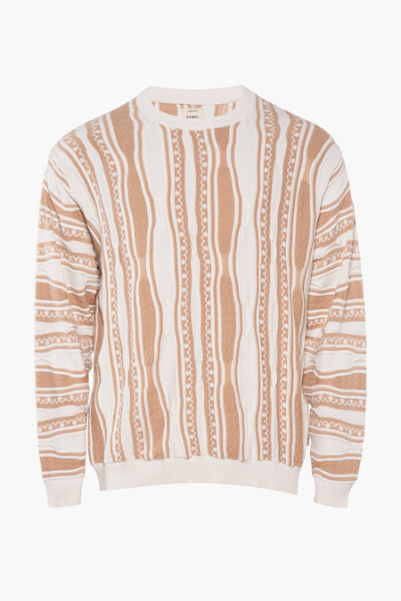 Trui met ronde hals Ecru - REDEFINED REBEL