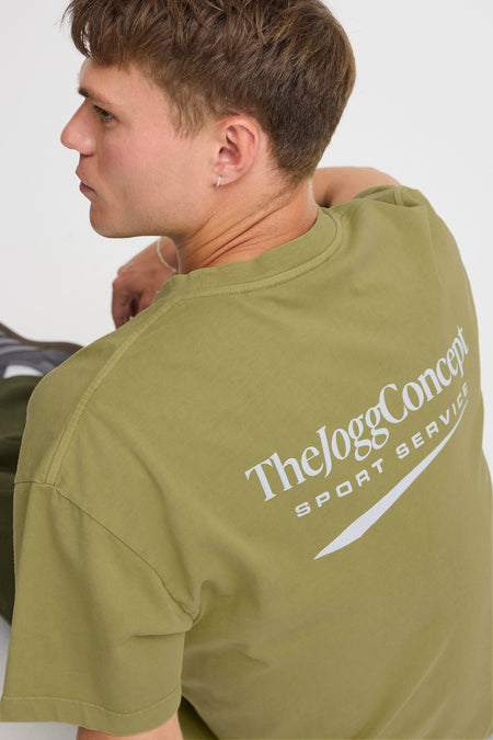 T-shirt (manches courtes) Vert - THEJOGGCONCEPT
