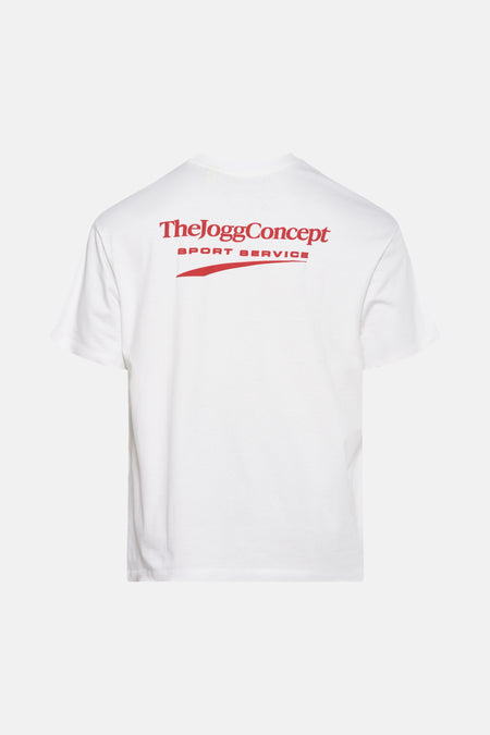 T-shirt (manches courtes) Blanc - THEJOGGCONCEPT