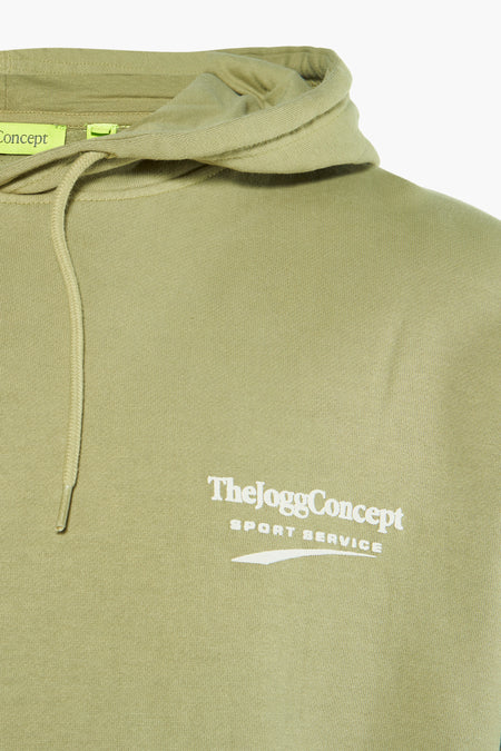 Sweat à capuche Vert - THEJOGGCONCEPT