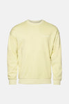 Sweater met ronde hals Geel - THEJOGGCONCEPT