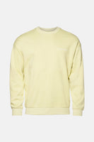 Sweater met ronde hals Geel - THEJOGGCONCEPT