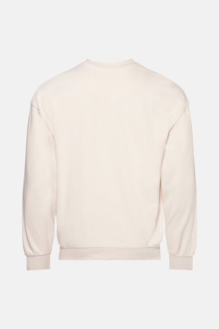 Sweat col O Écru - THEJOGGCONCEPT