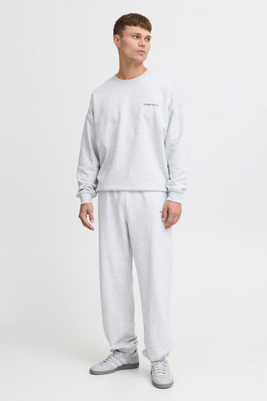 Sweat col O Gris - THEJOGGCONCEPT