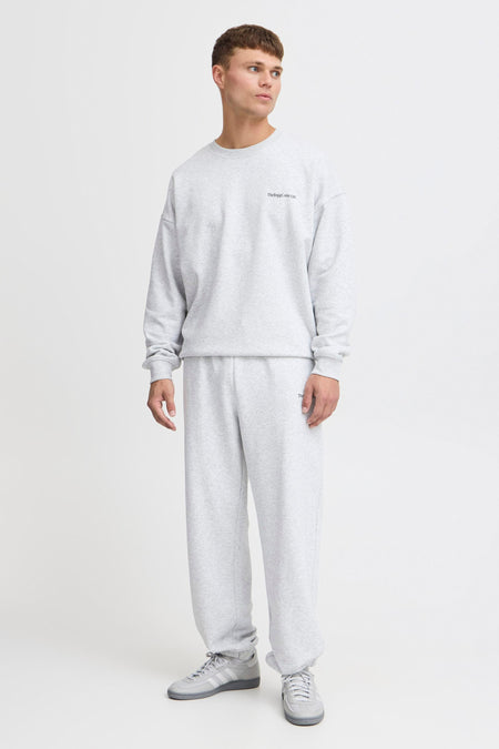 Sweat col O Gris - THEJOGGCONCEPT