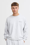 Sweat col O Gris - THEJOGGCONCEPT