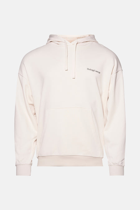 Sweat à capuche Écru - THEJOGGCONCEPT