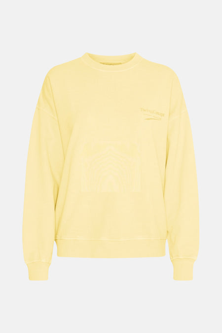 Sweat col O Jaune - THEJOGGCONCEPT
