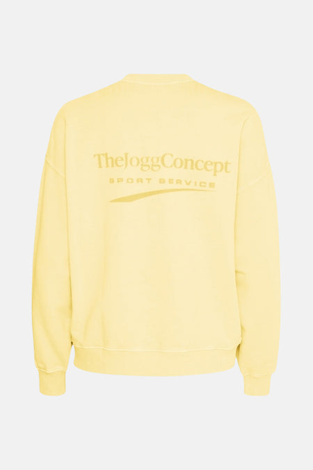 Sweat col O Jaune - THEJOGGCONCEPT