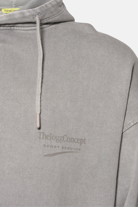 Sweat à capuche Gris - THEJOGGCONCEPT