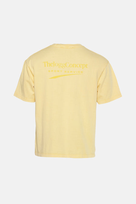 T-shirt (manches courtes) Jaune - THEJOGGCONCEPT