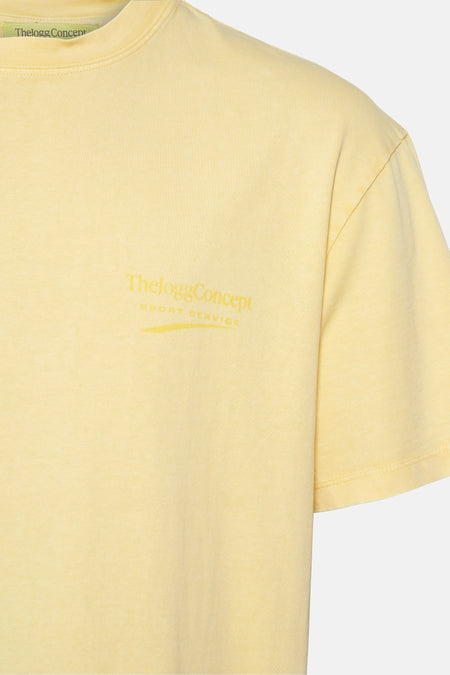 T-shirt (manches courtes) Jaune - THEJOGGCONCEPT