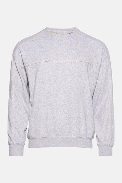 Sweater met ronde hals Grijs - THEJOGGCONCEPT