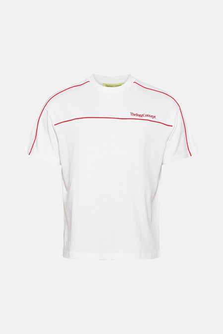 T-shirt (manches courtes) Blanc - THEJOGGCONCEPT