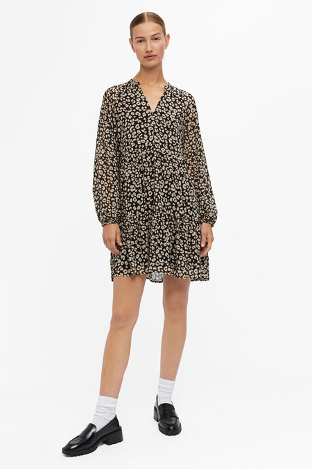 OBJMILA GIA L/S DRESS NOOS