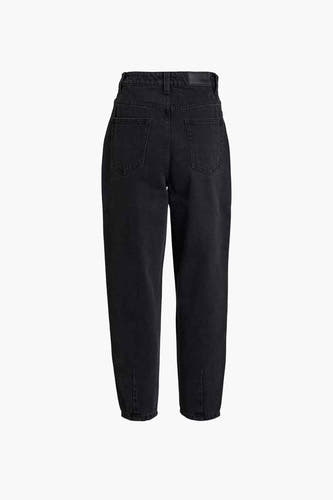 Mom jeans - black denim