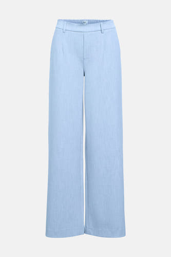 Pantalon gris d'OBJECT, avec une largeur et et et texture lisse.