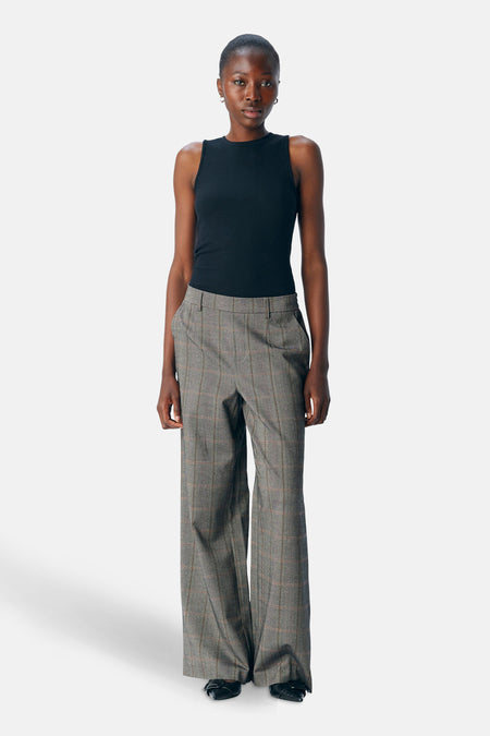 OBJLISA WIDE PANT AOP NOOS