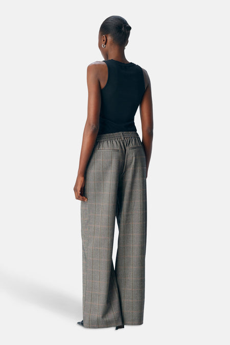OBJLISA WIDE PANT AOP NOOS