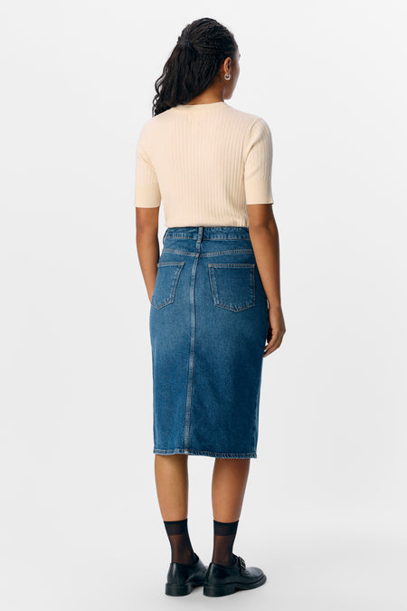 OBJNOELLE S/S KNIT T-SHIRT NOOS
