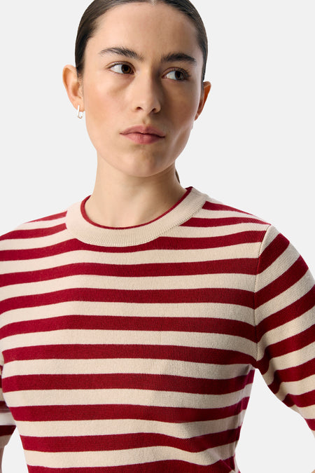OBJESTER S/S NEW KNIT PULLOVER NOOS