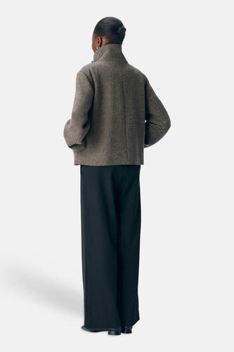 Korte jas bruin - OBJECT