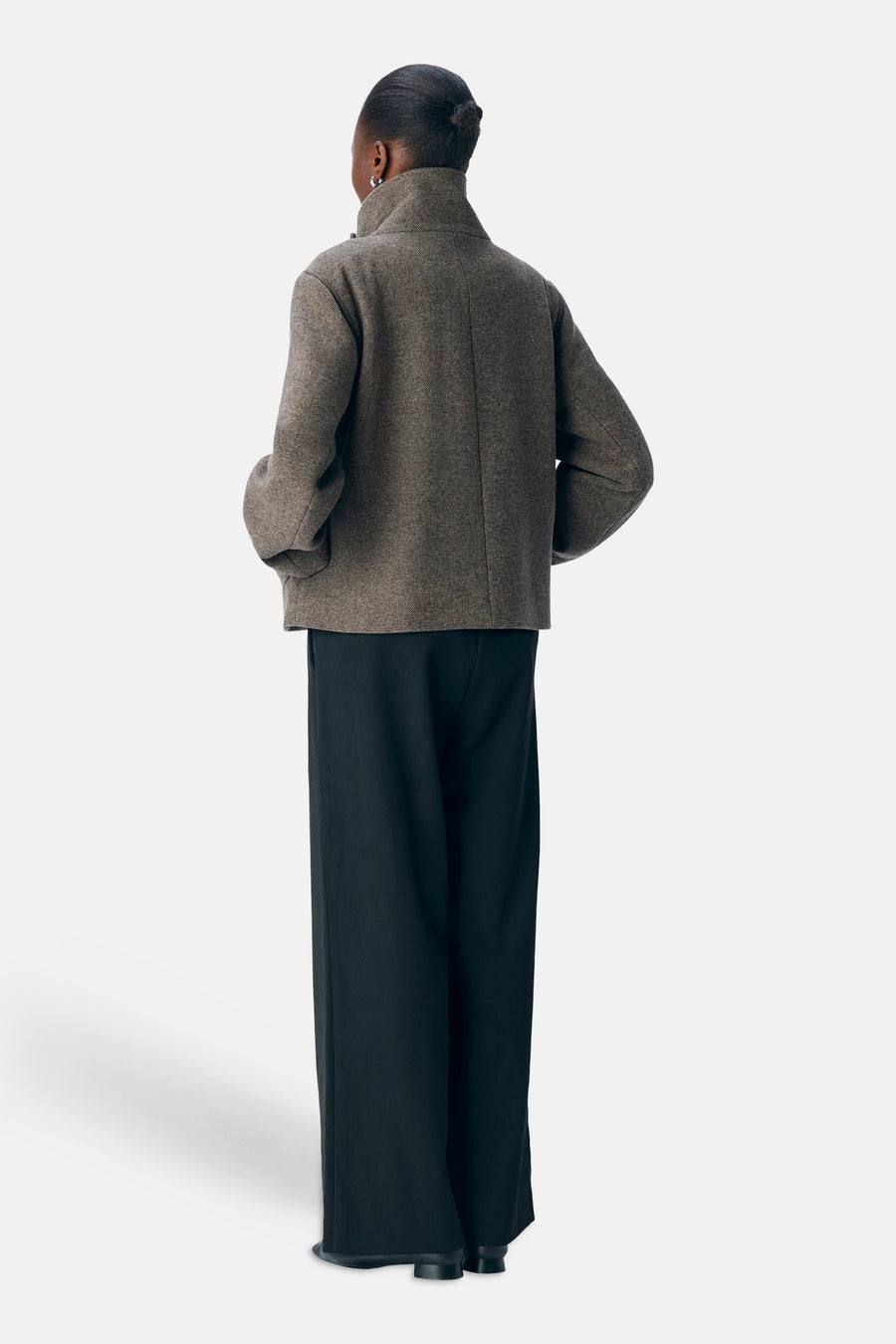 Korte jas bruin - OBJECT