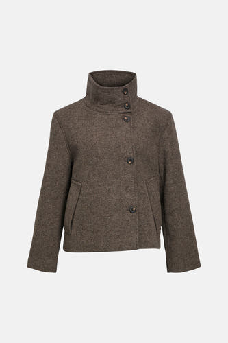 Korte jas bruin - OBJECT