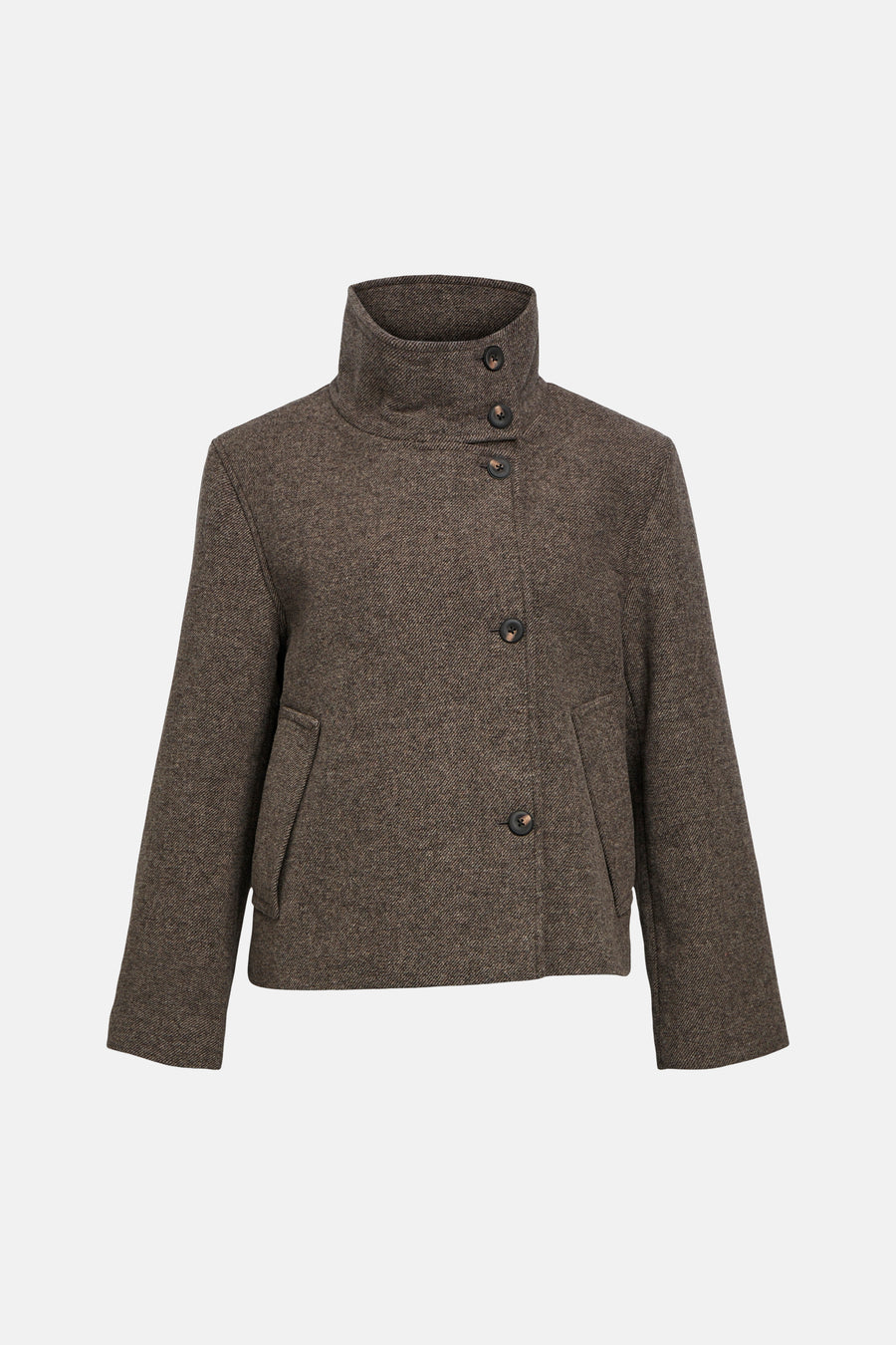 Korte jas bruin - OBJECT