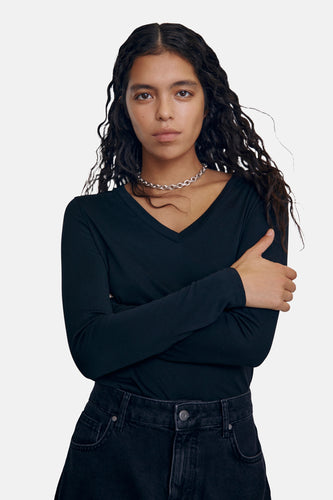 T-shirt à manches longues - noir - OBJECT - 6