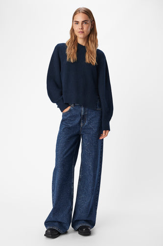 OBJTOPAS OZ L/S KNIT PULLOVER CC1 AW