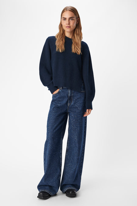 OBJTOPAS OZ L/S KNIT PULLOVER CC1 AW