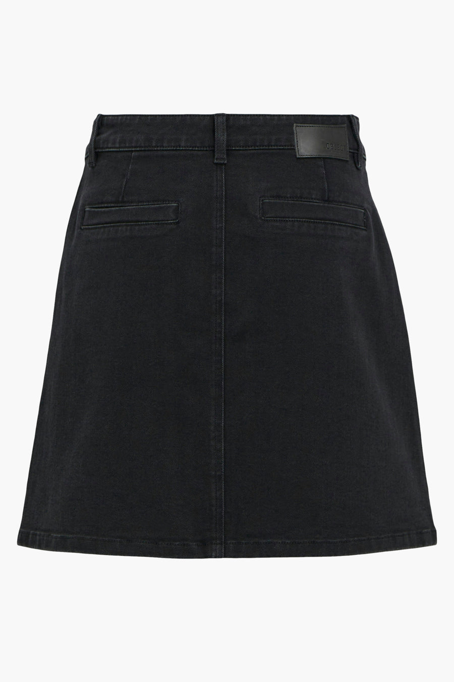 Korte rok - black denim