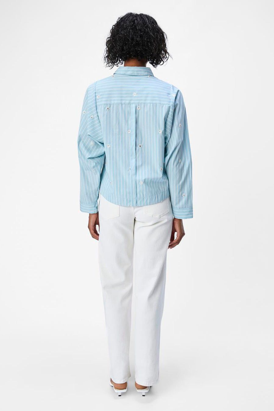 Hemd met lange mouwen - blauw - OBJECT - 3