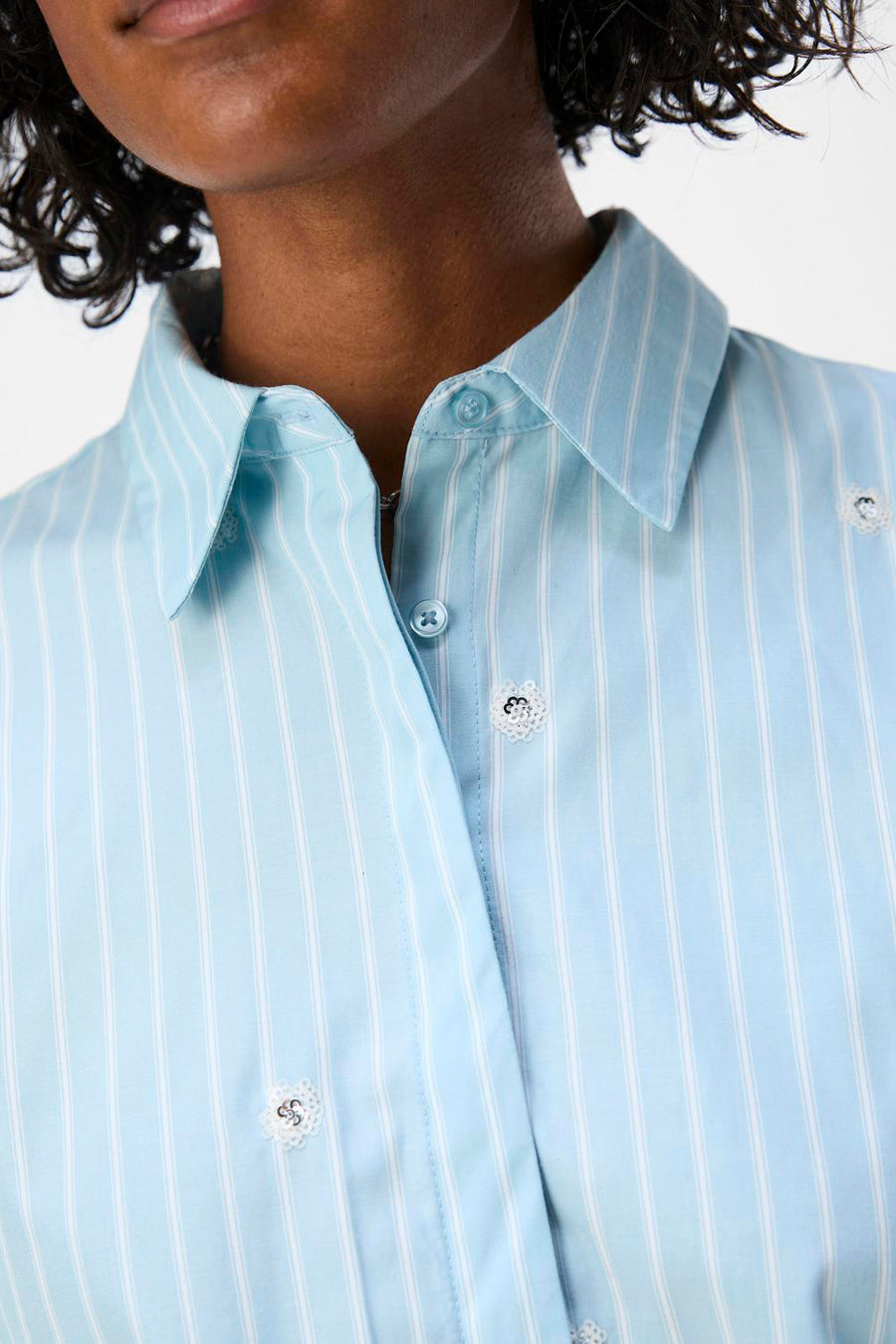 Hemd met lange mouwen - blauw - OBJECT - 5