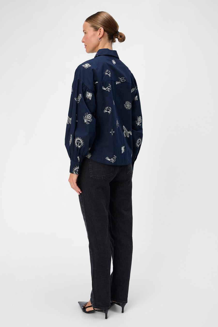 Hemd met lange mouwen - blauw - OBJECT - 3