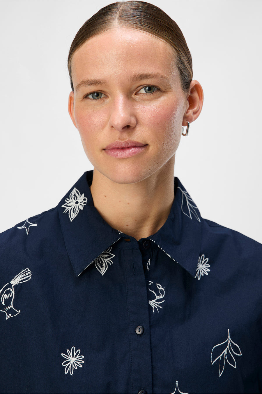 Hemd met lange mouwen - blauw - OBJECT - 4