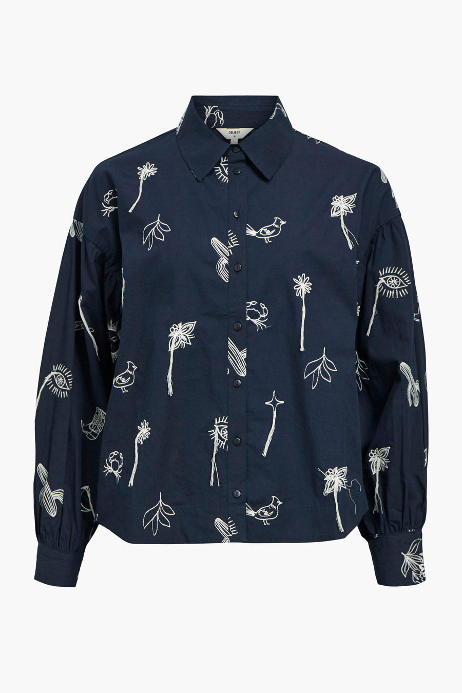 Hemd met lange mouwen - blauw - OBJECT - 5