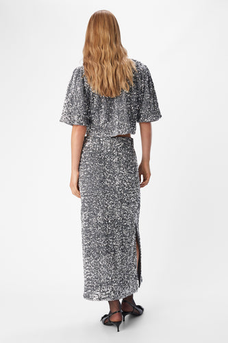 Jupe longue - argenté - OBJECT