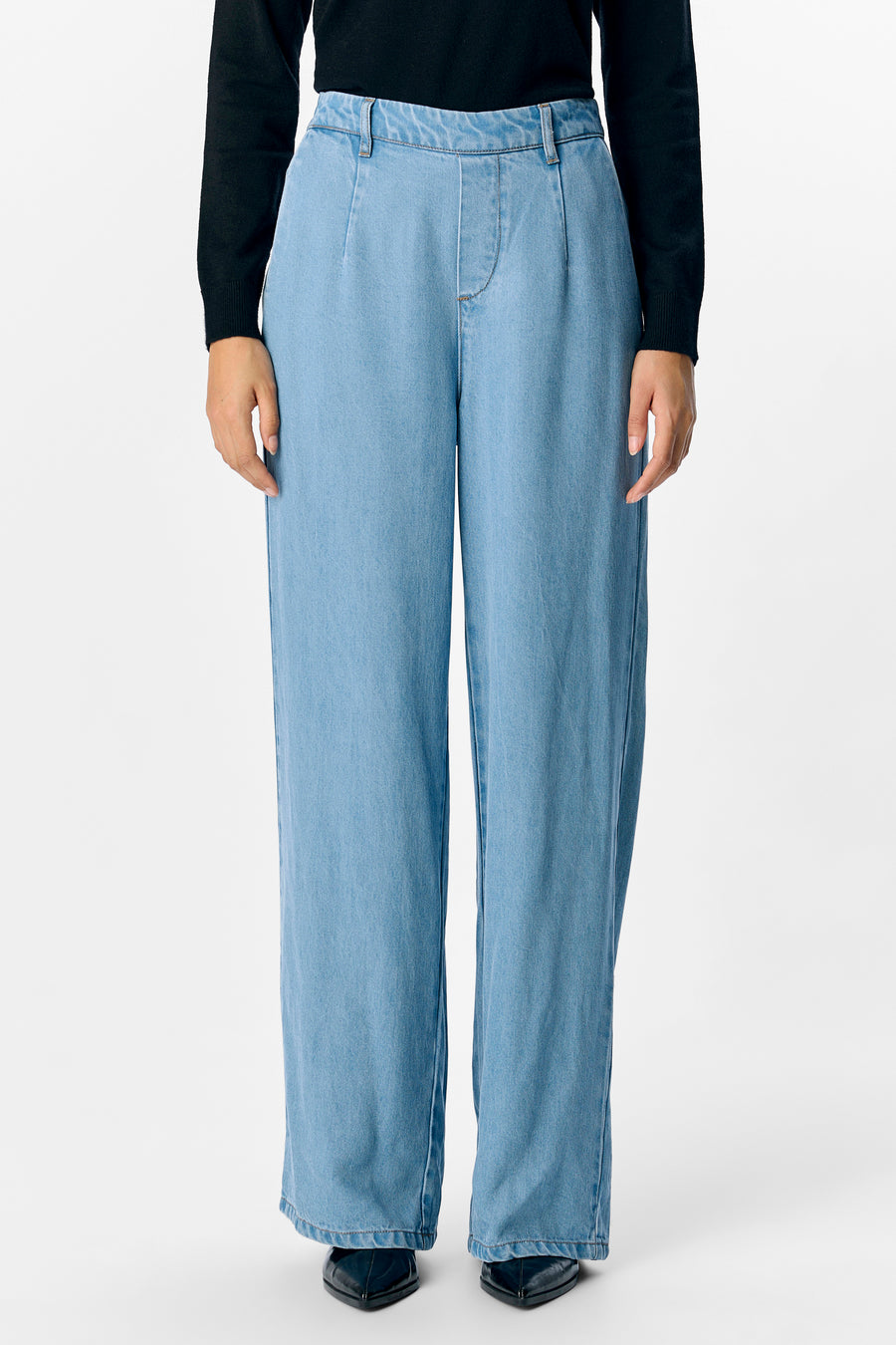 OBJFRAME LISA WIDE MW PANTS NOOS