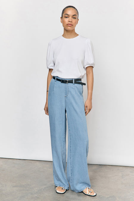 OBJFRAME LISA WIDE MW PANTS NOOS