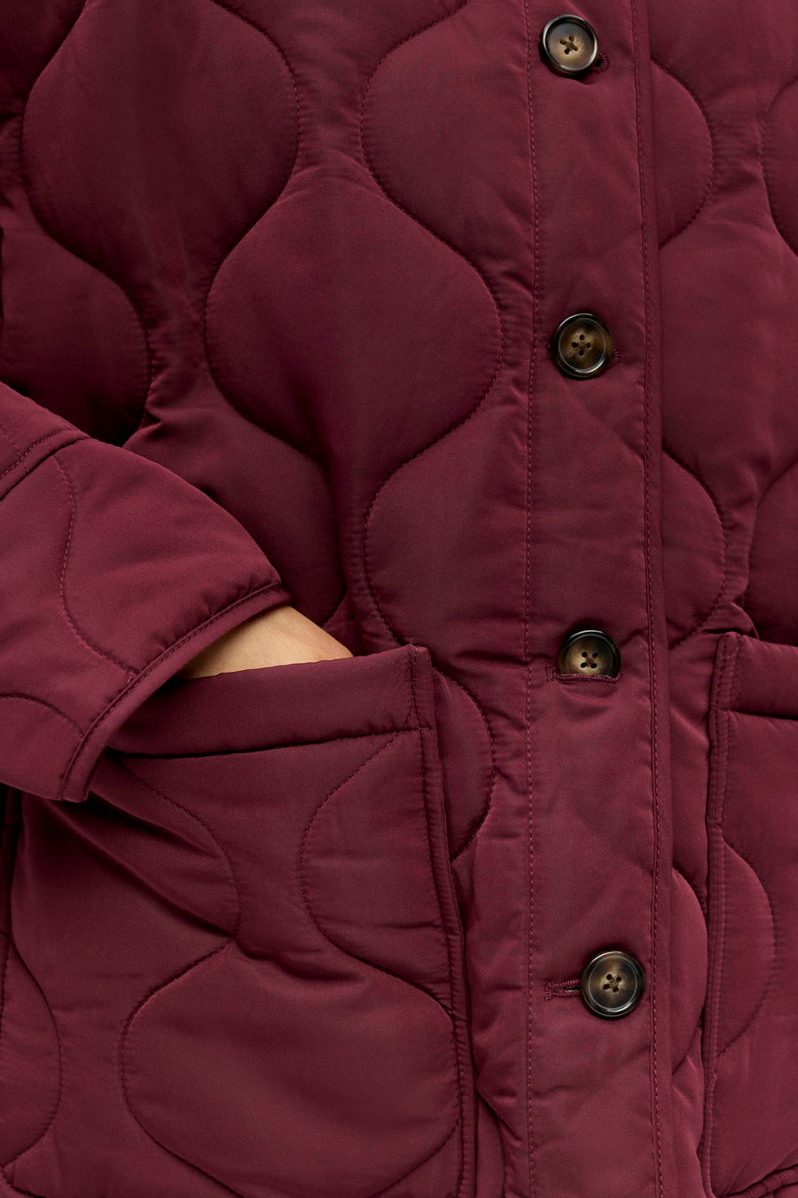 Korte jas rood - OBJECT