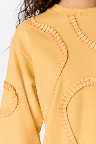 Sweater - geel - OBJECT