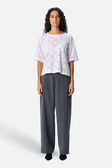 OBJAVA 2/4 LO O-NECK TOP NOOS