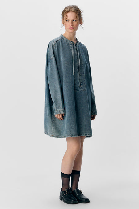 OBJMIRELA L/S OZ DENIM DRESS CC2 SS